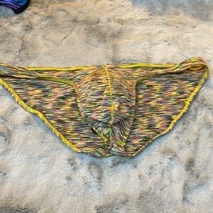 Bikini brief size XL but fits like a medium